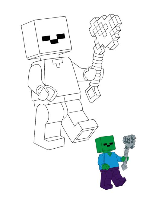 printable minecraft zombie coloring pages callumfvjarvis
