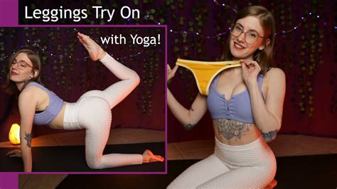 sexy yoga leggings   haul youtube