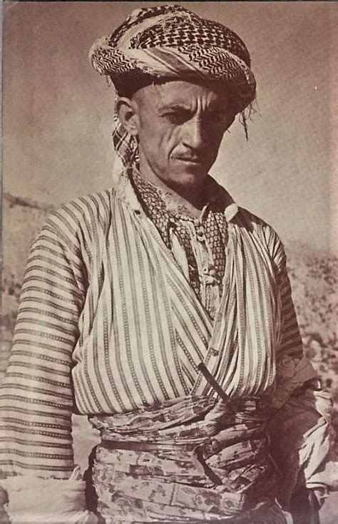 traditional kurdish clothing from iraqi northern kurdistan ca 1950