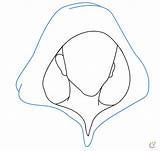 Draw Hoods Fold Depicting Cloths Lines sketch template