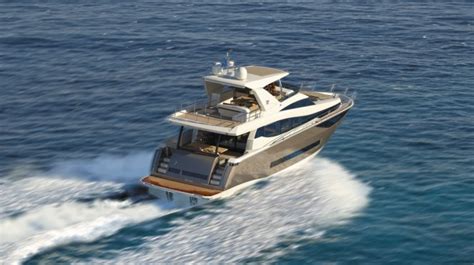 prestige yachts launches   flagship motor yacht prestige