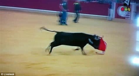 bull runner in zaragoza has his trousers and underwear ripped off in this video daily mail online
