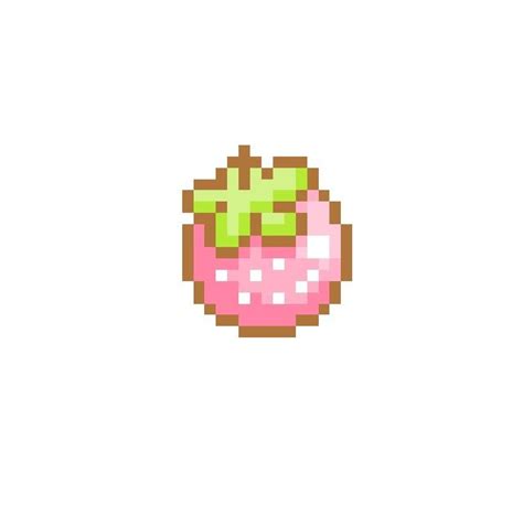 strawberry pixel art pattern pixel art design perler bead art