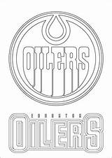 Coloring Oilers Edmonton Logo Pages Printable Color Nhl Drawing Print Supercoloring Categories Pdf sketch template