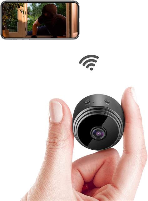 mini ip camerawifi ultracompact draadloos p met bewegingsdetectie nachtzicht oppas