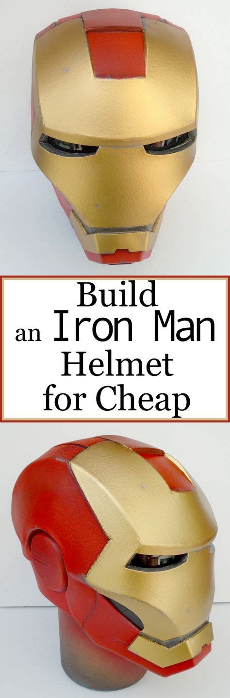 build  iron man helmet  cheap iron man helmet iron man iron