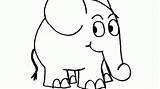 Maus Elefant Ausmalbilder sketch template