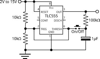technoblogy push button onoff switches electronic schematics simple circuit electronics