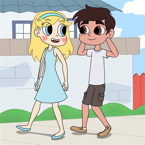 Star Butterfly And Marco Diaz Toward The Mall By Deaf Machbot On Deviantart
