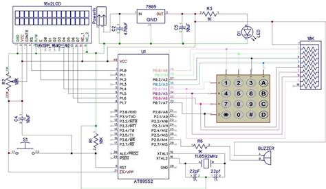 digital code lock project   microcontroller