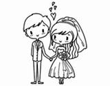 Enamorados Casal Coppia Colorir Dibujo Apaixonado Davvero Amoureux Sposi Noivos Realmente Casados Bodas Fidanzati Vraiment Dibuixos Desenhos Acolore Stampare Anillo sketch template