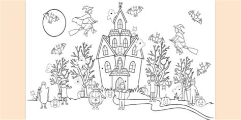 halloween colouring pages colouring activities