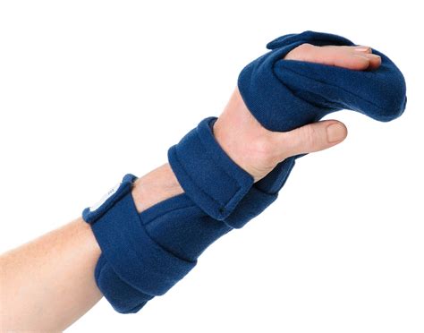 comfyprene hand wrist brace adult large dark blue ll ddp
