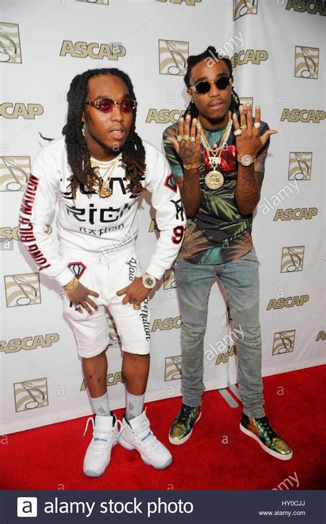 Quavo And Takeoff Of Migos Attends The Ascap Rhythm And