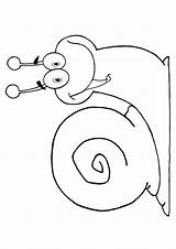 Snail Coloring Pages Books Printable sketch template