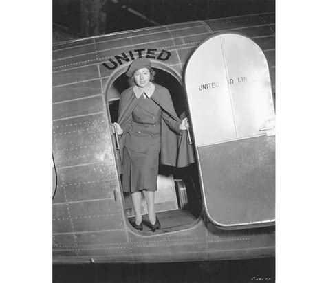 In 1930 Ellen Church Was Hired As The First Stewardess