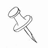 Tack Clipart Tacks Clip Cliparts Clipground Library Funfonix sketch template