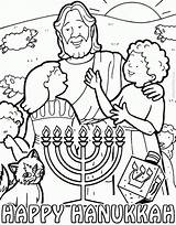 Hanukkah sketch template