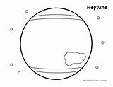 Neptune Coloring sketch template