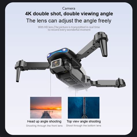 sunsky  max  wifi foldable  hd camera rc drone quadcopter toy dual camera black