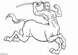 Coloring Centaur Pages Fantasy Color Medieval Printable Kids Centaurs Designlooter Large Edupics 418px 63kb sketch template