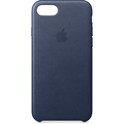 apple iphone  leather case midnight blue mqhzma bh
