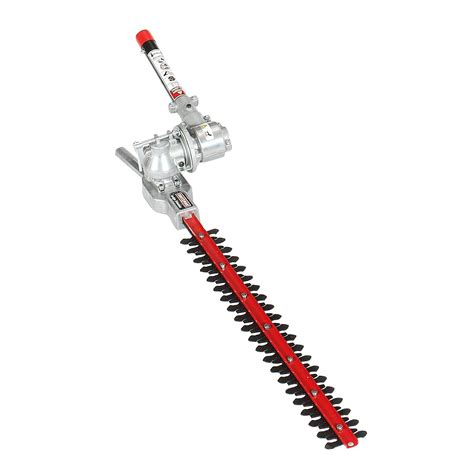 gas hedge trimmer blade cuts quickly  easily  sears