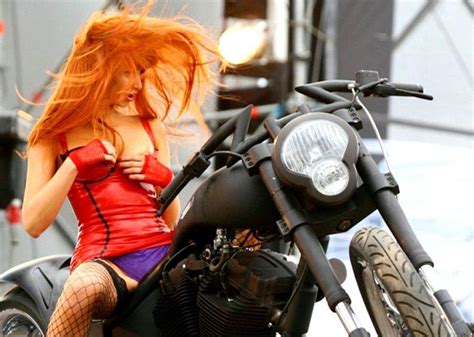 redhead on motocycle redhead next door photo gallery
