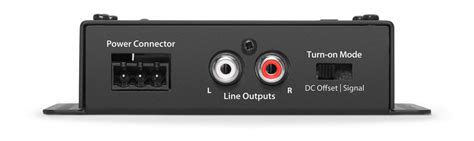 jl audio loc   channel  output converter  auto turn