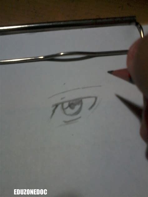 cara lukis mata anime lelaki tutorial menggambar anime untuk pemula
