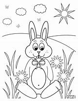 Bunny Coloring Rabbit Pages Easter Rabbits Kids Baby Colouring Color Bunnies Cute Spring Con Choose Homemadegiftguru Thỏ Comments Flowers Board sketch template