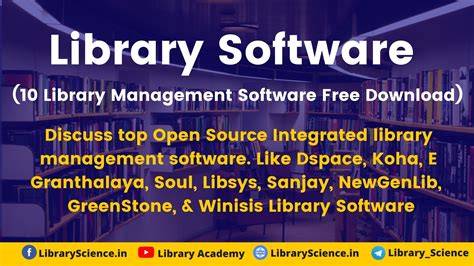 top  open source library management software  library software