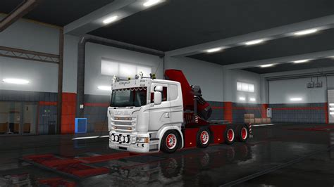Scania Rjl Crane V2 0 Truck Euro Truck Simulator 2 Mods American