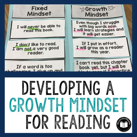 developing  growth mindset  reading msjordanreads