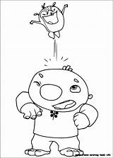 Wallykazam Coloring Pages Printable Print Kids Colouring Cartoons Getcolorings sketch template