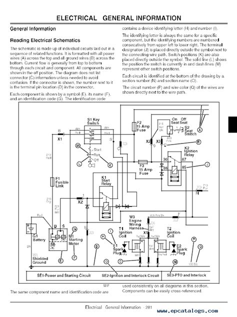 john deere  mower wiring diagram wiring technology