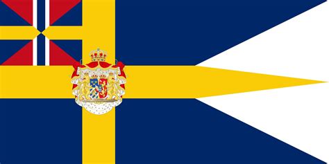 royal standard of the united kingdoms of sweden and norway r vexillology