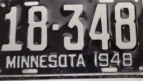 minnesota license plates collectors weekly