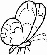 Butterfly Coloring Pages Pretty Printable Kids sketch template