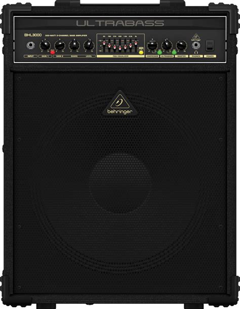 behringer  watt  channel bass amplifier woriginal bugera speaker long mcquade musical