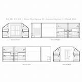 Bunk Plan Elevations Floor House sketch template