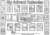 Advent Calendar Coloring Teacherspayteachers Christmas Treasure Box Catholic Followers sketch template