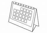 Calendario Kalender Calendrier Kleurplaat Coloriage Malvorlage Ausmalbild Ausmalbilder Imprimir Stampare Herunterladen Große Schoolplaten Scarica Imágenes sketch template