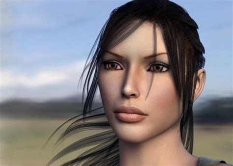 Simple Lara Croft Face Morph Daz 3d Forums