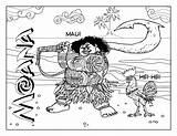 Maui Coloring Disney Moana Pages Ages Inspire Creativity sketch template
