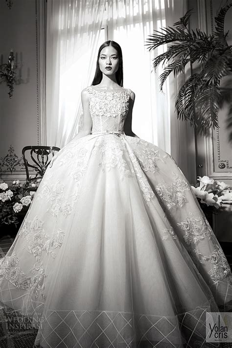 yolancris fallwinter  wedding dresses couture capsule bridal
