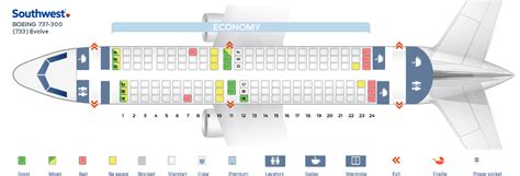 Boeing 737 Seat Plan