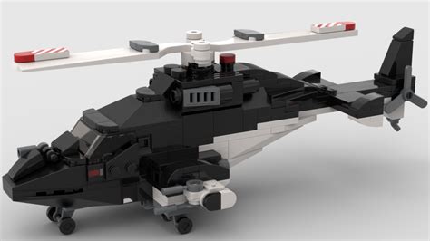 lego moc moc minicale airwolf alias supercopter  cbsnake rebrickable build  lego