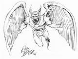 Hawkman Buckler Rich Size Click sketch template