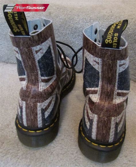 dr martens pascal union jack  eye boots size  men women  uk  brand  ronsussercom